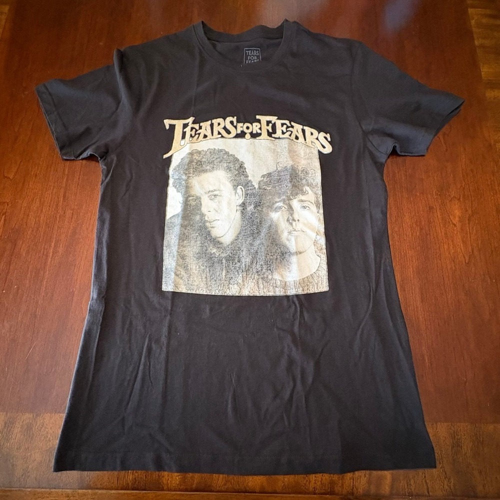 Tears For‎ Fears Band T-Shirt Small Black - Official Rock Off Merch UK Import